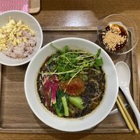 Black sesame tantan  at T's Tantan - JR Ikebukuro in Tokyo