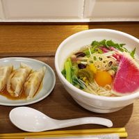 Gyoza set  at T's Tantan - JR Ikebukuro in Tokyo