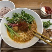 Golden sesame ramen  at T's Tantan - JR Ikebukuro in Tokyo