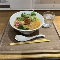 The golden sesame tantan (1100¥)  at T's Tantan - JR Ikebukuro in Tokyo
