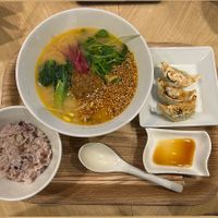 Golden sesame tantanmen  at T's Tantan - JR Ikebukuro in Tokyo