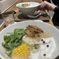 Super fresh and light with soy whip   at T's Tantan - JR Ikebukuro in Tokyo