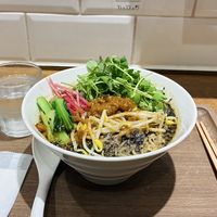 Mouthwatering "Black Sesame" Ramen 🙏🏼💚  at T's Tantan - JR Ikebukuro in Tokyo