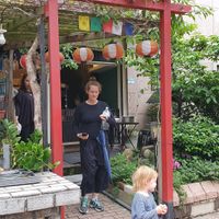 Shop front at Mí LèShì Shū Shí 彌樂事蔬食 in Taipei