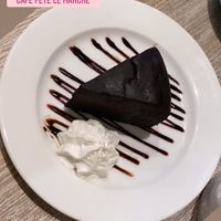 Chocolate cake  at Fete le Marche in Kawasaki