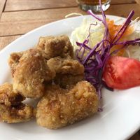 “Chicken” karage at Fete le Marche in Kawasaki