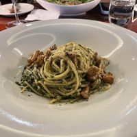 lemon parsley pasta  at Mahina Vegan Table in Seoul