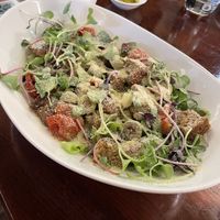 caesar salad   at Mahina Vegan Table in Seoul