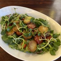 Mushroom salad  at Mahina Vegan Table in Seoul