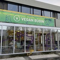   at Vegan Budin in Reykjavik