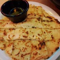 Potato pancake at Bibimbap West in Glasgow