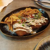 Cachopo vegetariano at Bistro 21 in Gijon