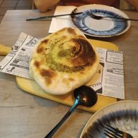 Provolone la horno at Bistro 21 in Gijon