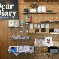 More art at Dear Diary Coffeehouse in Austin