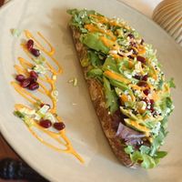 Avocado Bread (vegan) at Holy Nosh Deli in Kassel