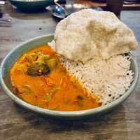 Veggie raw mango coconut curry bowl  at Go Native - Sadhashivnagar in Bangalore