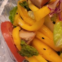 Mango salad at Mitasie 3 in Huntington Beach