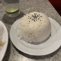 White rice  at Mitasie 3 in Huntington Beach