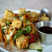 Salt & Pepper Tofu  at Mitasie 3 in Huntington Beach