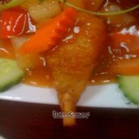 Sweet and Sour Drumstick Chicken (close up) at Mitasie 3 in Huntington Beach