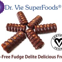 33g each Dr. Vie Superfoods. Raw vegan gluten-free, low GI. Chia, linseeds, quinoa, cacao, cherries, vanilla. Delicious frozen guilt free dessert. Uber Eats or order pick up in KZN at Dr. Vie SuperFoods in Durban