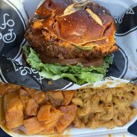 Nashville Hot Chicken Sandwich   at A Peace of Soul in Columbia