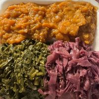 Large veggie plate  at A Peace of Soul in Columbia