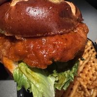 Nashville Hot Chkn Sandwich   at A Peace of Soul in Columbia