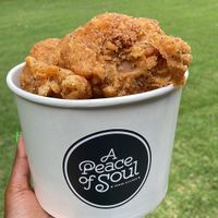 Chicken bucket  at A Peace of Soul in Columbia