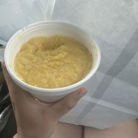 Cheese grits  at A Peace of Soul in Columbia