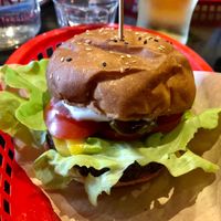 Cheeseburger at Burger Junkie in Launceston