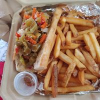 Beyond Meat Chicago Style Sandwich! 🌟🌟🌟🌟🌟 at Green Gene Vegan Cafe in Albuquerque