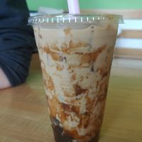 Tiger Boba Tea! My fav at Green Gene Vegan Cafe in Albuquerque