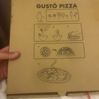   at Gusto Pizza in Taipei