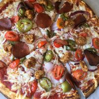 I went back and this time they had the vegan pepperoni (I think the brand was The Beehive?)  at The Pizza Press in Pearl City