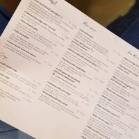 Menu (English) at Veg Harmony in Minsk