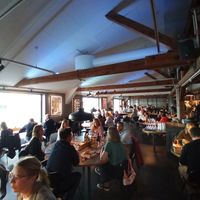 The restaurant at Fotografiska in Stockholm