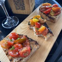 Sourdough bread with tomatoes   at Fotografiska in Stockholm