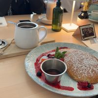 Pancakes at Green Foods in Seebruck