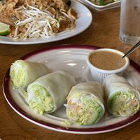 avocado fresh rolls at Thai Ginger in Pullman