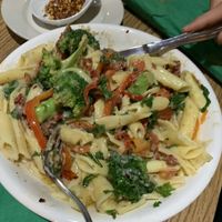 Alfredo pasta  at Kale My Name in Chicago