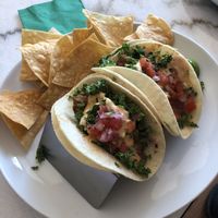 Fried Avocado Tacos at Kale My Name in Chicago