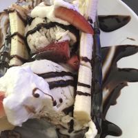 Banana split at Kale My Name in Chicago