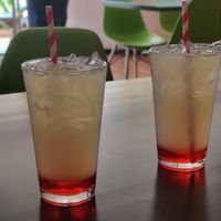 Watermelon lemonade at Kale My Name in Chicago