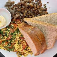 Tofu scramble  at Kale My Name in Chicago