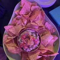 Chips and guac #Veganuary at Kale My Name in Chicago