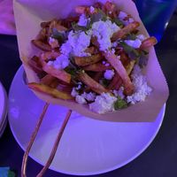 Greek fries #Veganuary at Kale My Name in Chicago