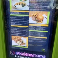 Menu 2  at Kale My Name in Chicago