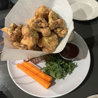 bbq cauliflower   at Kale My Name in Chicago