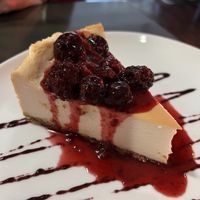 Cheesecake with berries   at Kale My Name in Chicago